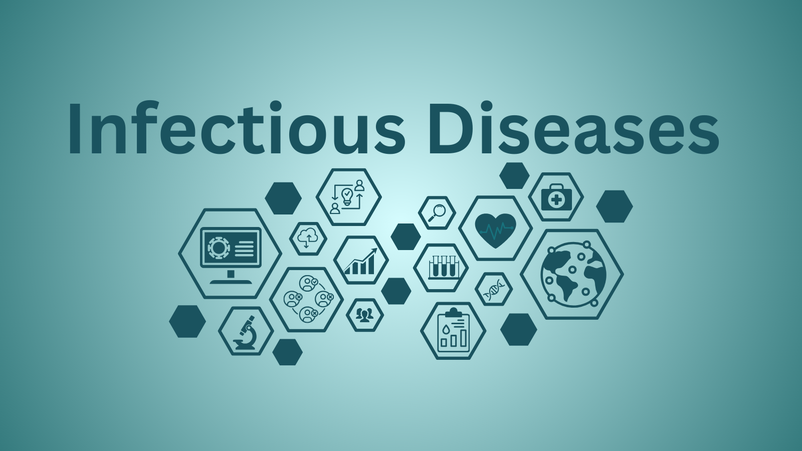 Infectious Diseases text with some different icons