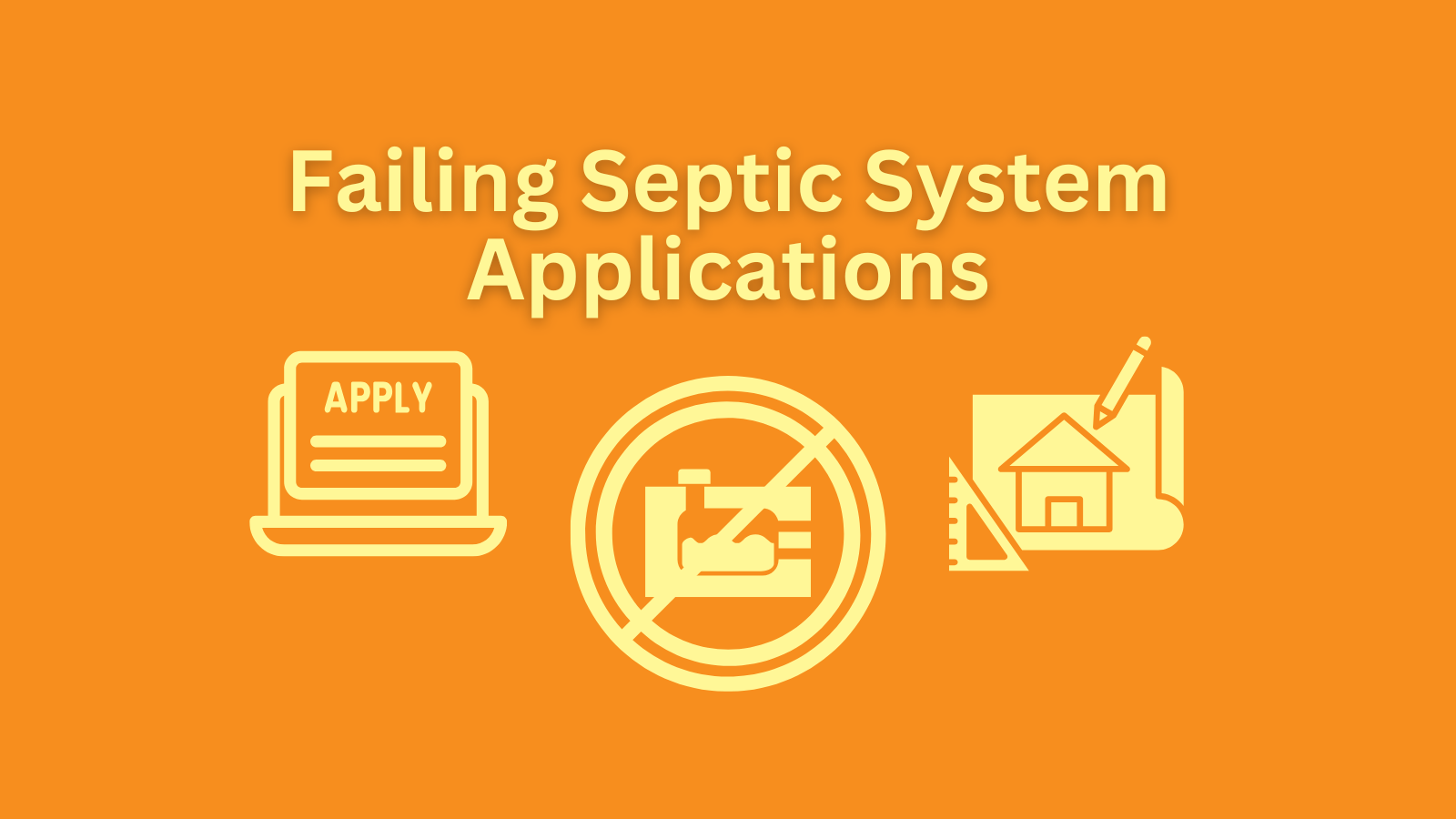 Failing Septic System Applications
